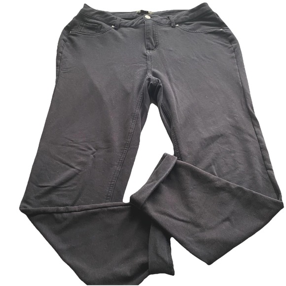 Like an Angel Jeans Black Women's Plus 1X Jeggings Soft Slightly Stretchy Casual - Picture 1 of 8